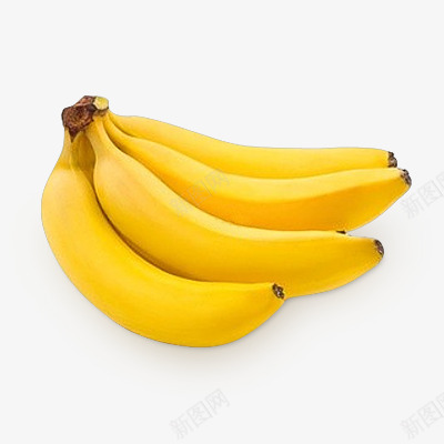 好吃的黄色的香蕉png免抠素材_新图网 https://ixintu.com 好吃 果实 水果 香蕉