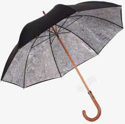漆黑遮阳伞黑色太阳伞高清图片