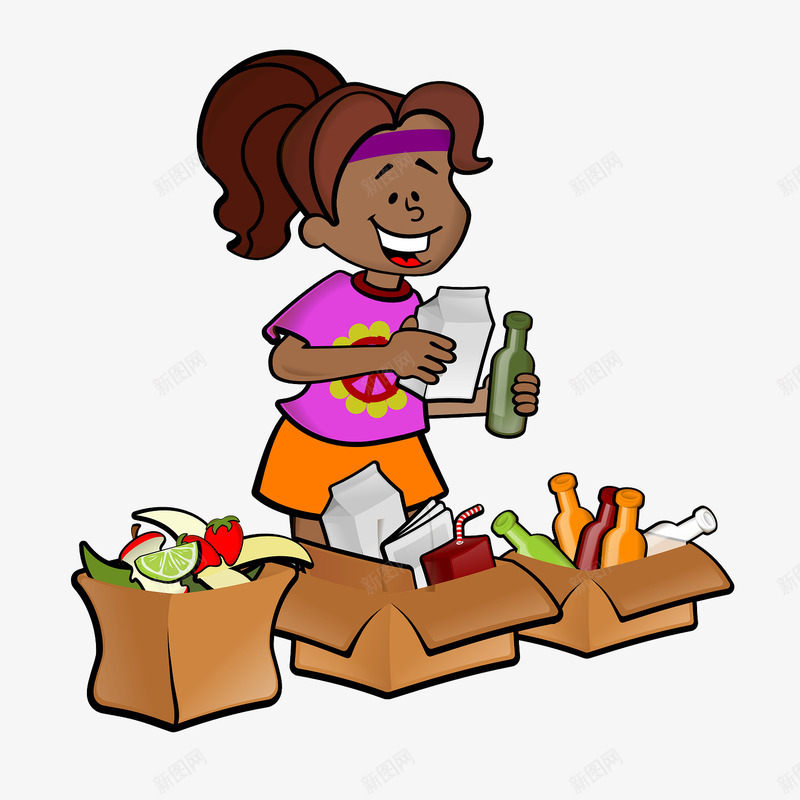 送水和食物的女孩png免抠素材_新图网 https://ixintu.com 啦啦队 拉拉队女孩 比赛 水果 送食物 食物 饮料