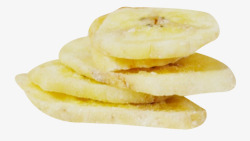 厚片厚片香蕉干高清图片
