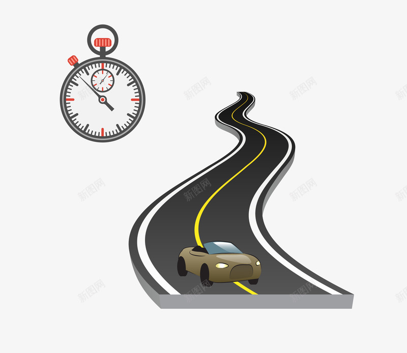 卡通图案黑色跑道png免抠素材_新图网 https://ixintu.com 卡通图案 比赛跑道 赛车 赛车跑道 赛车道 跑道