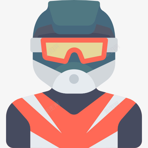 骑摩托车的人图标png_新图网 https://ixintu.com 人头像 运动 运动和比赛 骑摩托车的人