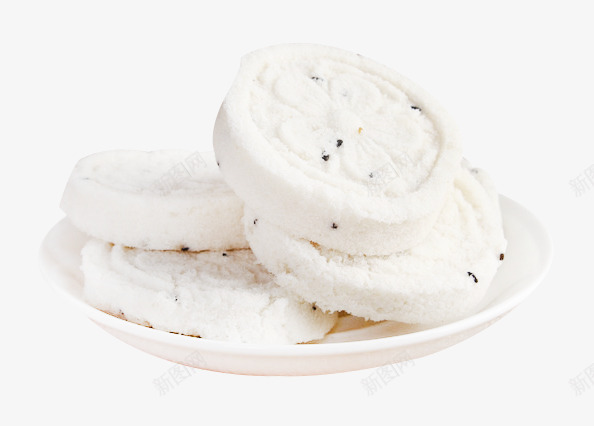 芝麻白色米糕png免抠素材_新图网 https://ixintu.com 产品实物 拼盘 甜点 白色 米糕 美味 美食 芝麻 芝麻白色米糕 食品