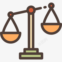 司法尺度平衡图标高清图片