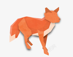 狐狸折纸素材