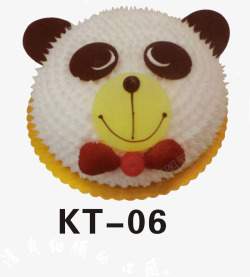 熊猫蛋糕素材