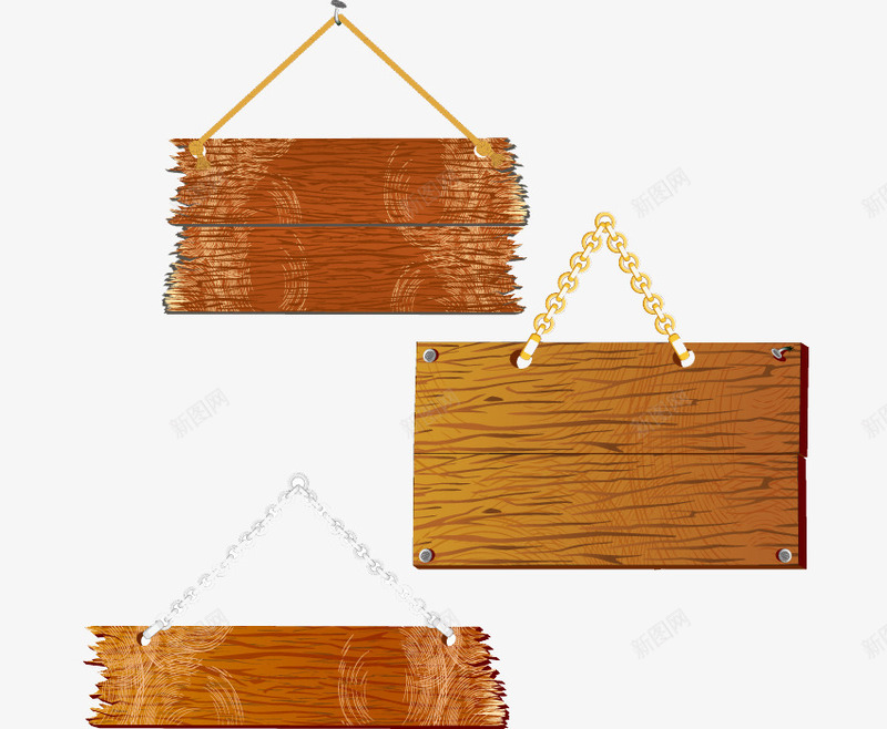 木头标识图标png_新图网 https://ixintu.com 标识 橙色 路标