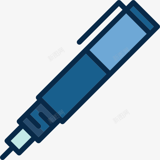 笔图标png_新图网 https://ixintu.com 书写 办公材料 学校材料 工具和用具 教育 笔 编辑工具 铅笔