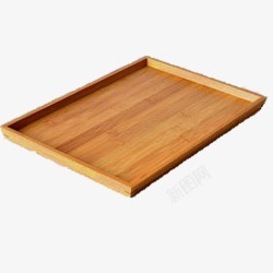 长方形木餐盘素材