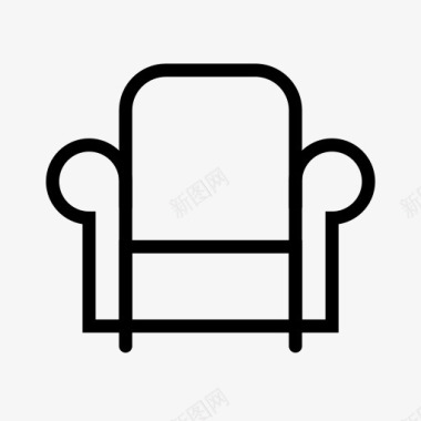 沙发座椅沙发sympletts免费卷图标图标