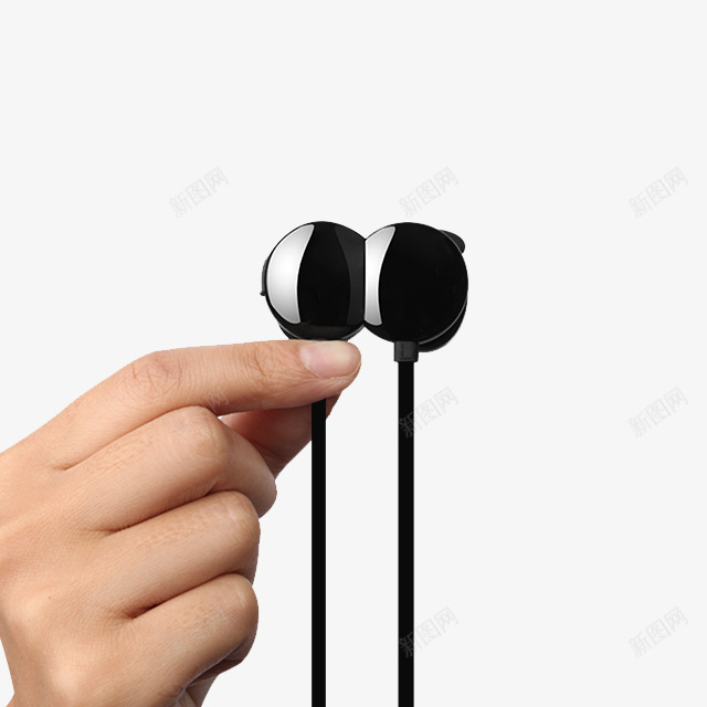 手拿着耳机png免抠素材_新图网 https://ixintu.com 产品实物图 手 数码 耳机