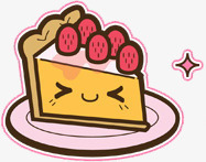 卡通手绘蛋糕甜品png免抠素材_新图网 https://ixintu.com 卡通 甜品 蛋糕
