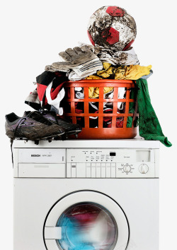 洗涤衣物肮脏衣物高清图片