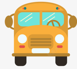 校车小容量校园巴士高清图片