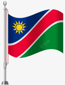 纳米比亚国旗素材