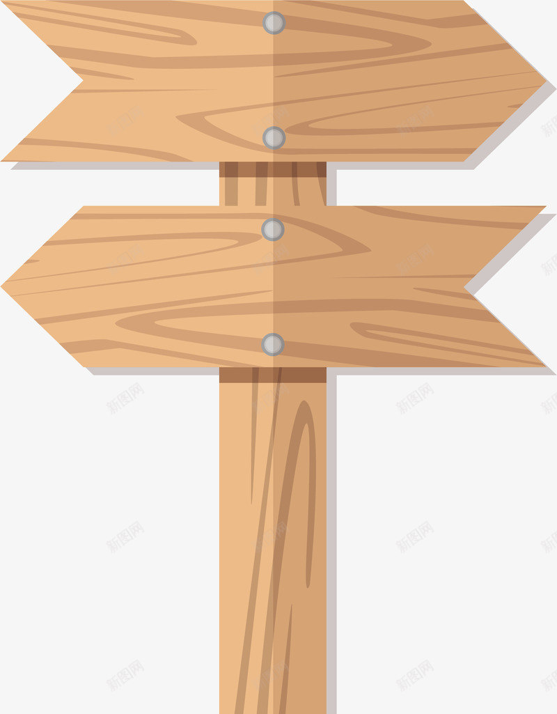 木头指示牌png免抠素材_新图网 https://ixintu.com 圆钉 年轮 指示标 提醒 方向 木头指示牌 路标
