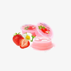 ZEK果冻三杯组合装草莓味素材