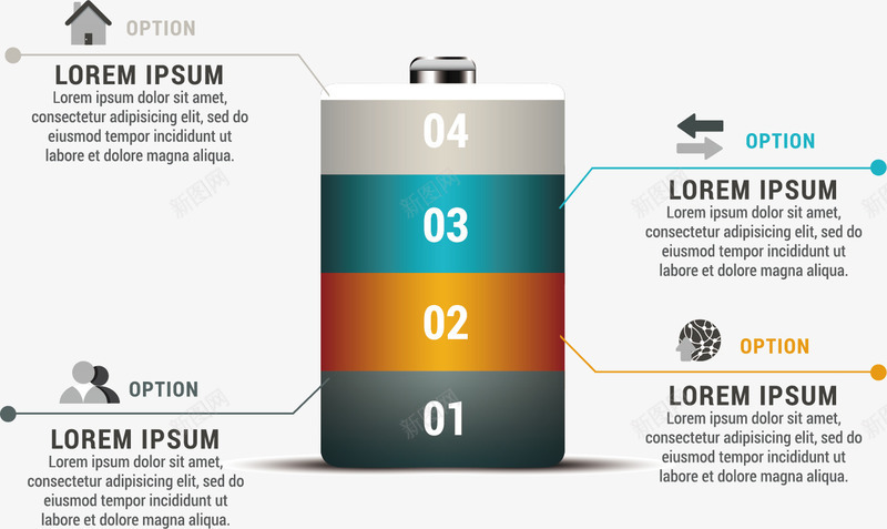 电池图表矢量图eps免抠素材_新图网 https://ixintu.com ppt 分类标签 图表 数字 矢量图