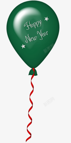 新年快乐气球素材