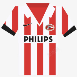 足球制服PSV足球制服高清图片