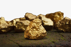 金矿石素材