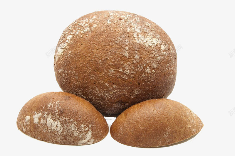 圆形面包png免抠素材_新图网 https://ixintu.com 全麦面包 圆形面包 实物 早点 西餐 面包