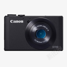佳能PowerShotS110数码相机png免抠素材_新图网 https://ixintu.com 产品实物 佳能
