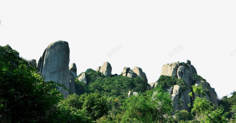 太姥山远景png免抠素材_新图网 https://ixintu.com 太姥山 山峰 美景 远景
