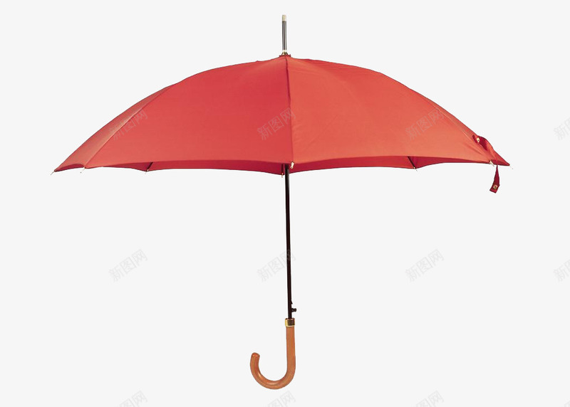 红色长把雨伞png免抠素材_新图网 https://ixintu.com 产品实物 日用百货 红色 雨伞