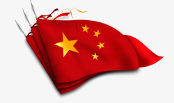 中国风旗帜素材