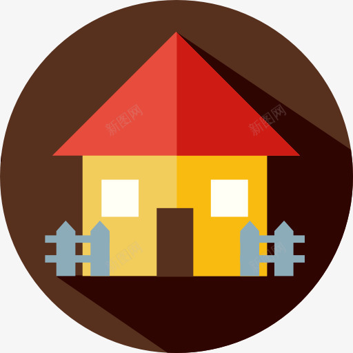 房子图标png_新图网 https://ixintu.com 家居 建筑 房地产 房子 网页