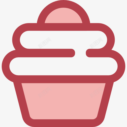蛋糕图标png_新图网 https://ixintu.com 松饼 烘焙 甜 甜点 蛋糕 面包 食品 食品和餐厅