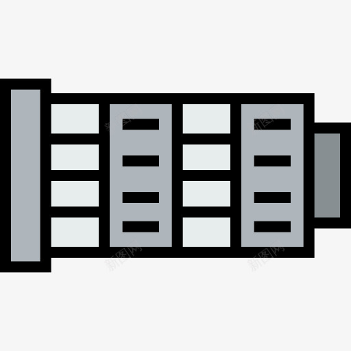 镜头图标png_新图网 https://ixintu.com 数码单反相机 照相机 电子 设备 透镜 镜头