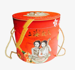 上海女人经典喜庆愉悦套盒雪花膏素材