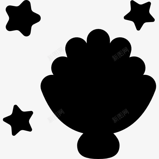 壳图标png_新图网 https://ixintu.com 星星海 海星 自然 贝类