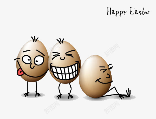 卡通有趣的鸡蛋png免抠素材_新图网 https://ixintu.com 元素 有趣 表情 造型 鸡蛋