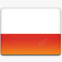 polska国旗PL波兰波兰最后的旗帜高清图片