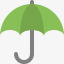 绿色的伞标志图标图标