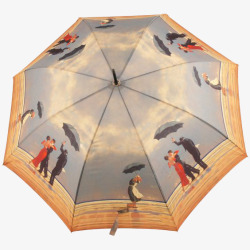 欧式复古雨伞素材