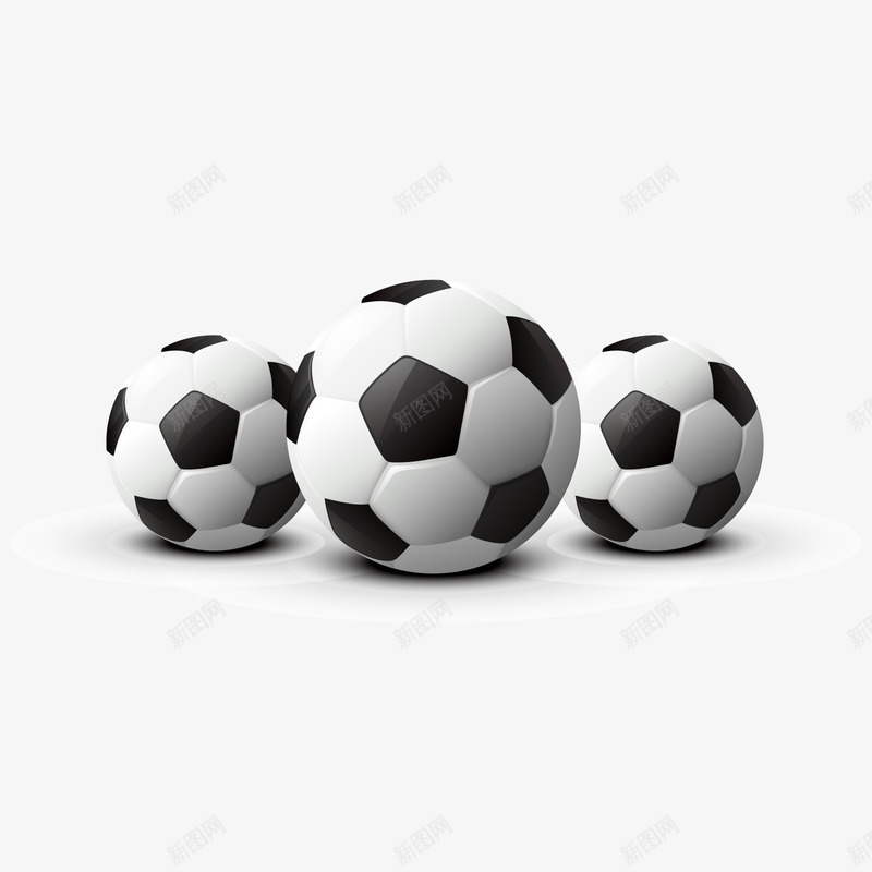 3D足球矢量图ai免抠素材_新图网 https://ixintu.com 3D足球 三个足球 世界杯 俄罗斯世界杯 足球 足球矢量 踢足球的运动员 矢量图