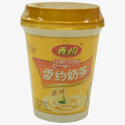 台湾经典泰迪原味香约奶茶高清图片