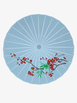 梅花雨伞素材
