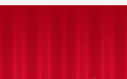 红色帘子幕布素材