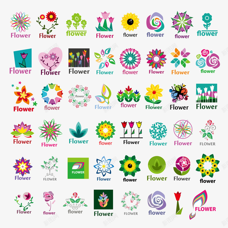 花合集png免抠素材_新图网 https://ixintu.com 合集 艺术 花