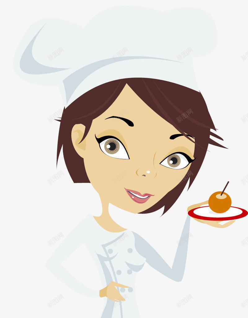 国外卡通厨师png免抠素材_新图网 https://ixintu.com 卡通人物 卡通厨师 国外人物 扁平化人物