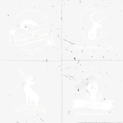 糜鹿logo设计糜鹿龙虾矢量图图标高清图片