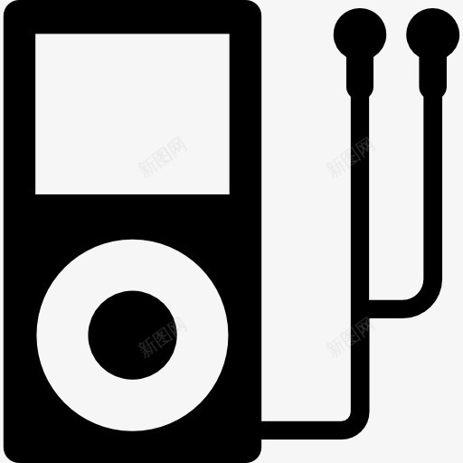 音乐播放器图标png_新图网 https://ixintu.com MP3 便携式音乐播放器 多媒体 数码 科技 耳机 音乐