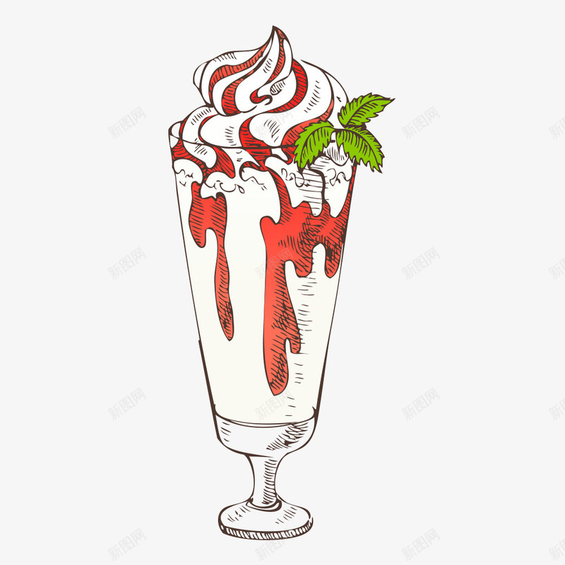 冰淇淋png免抠素材_新图网 https://ixintu.com 冰棍 冰棒 冰淇淋 冰激淋 甜 甜品 甜筒 雪糕 食品