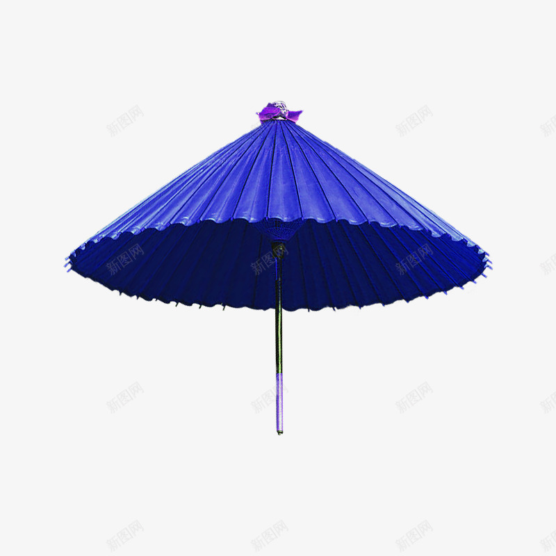 蓝色雨伞png免抠素材_新图网 https://ixintu.com 油纸伞 纸伞 蓝色 雨伞