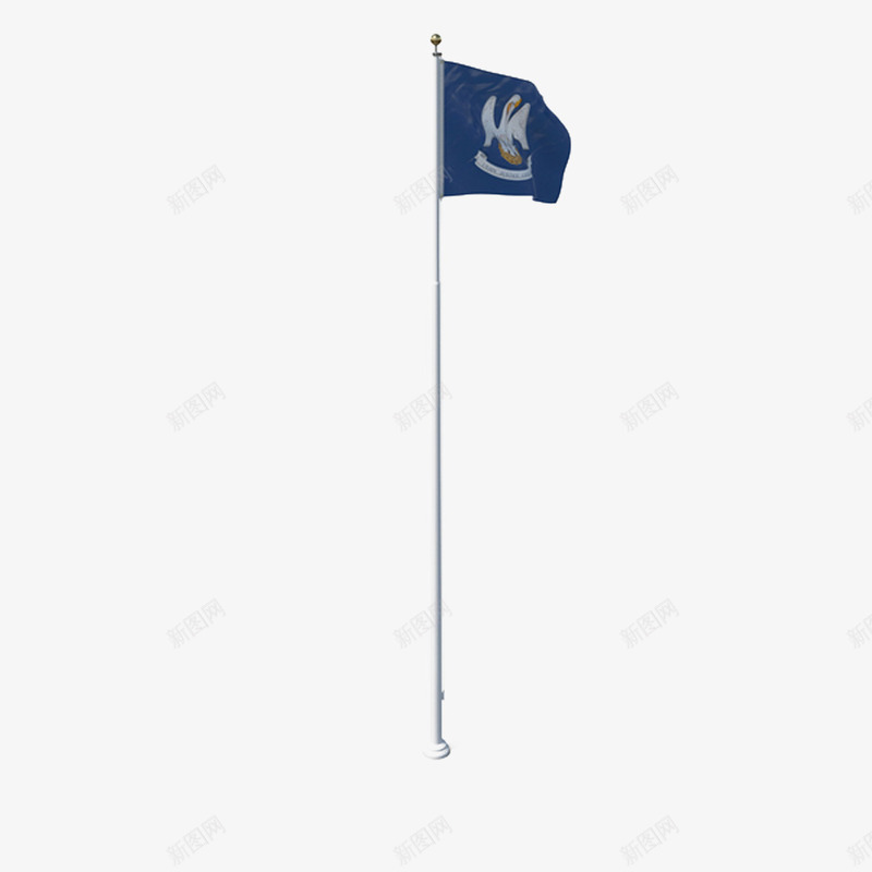 路易斯安那州州旗图标png_新图网 https://ixintu.com 州旗 旗帜 标识 路易斯安那州